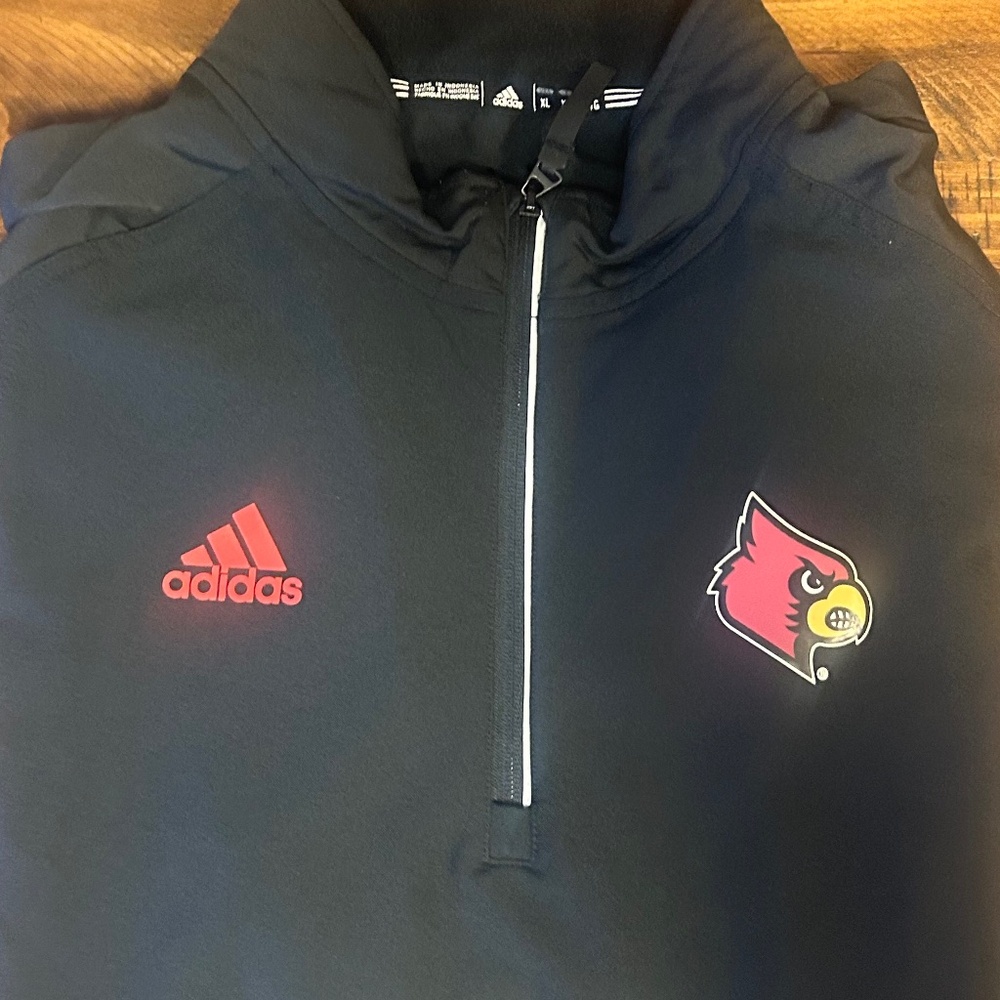 Louisville Cardinals 1/4 zip jacket
